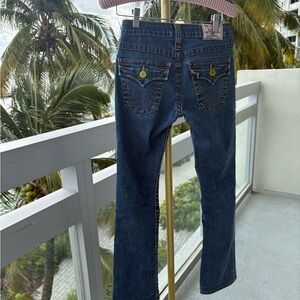 Y2K True Religion flare bootcut Classic Blue Jeans